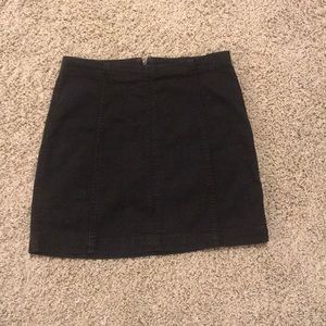 Black free people skirt